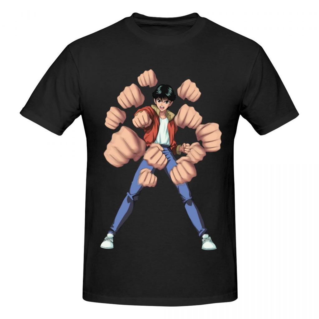 Yu Yu Hakusho Yusuke Urameshi T Shirts Graphic Y2k Anime Customized Tshirts For Unisex Wounisex Tops
