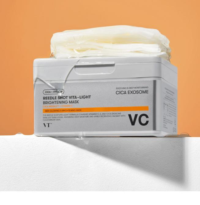 VT Cosmetic Reedle Shot Vita Light Brightening Mask Pack – 30 Sheets