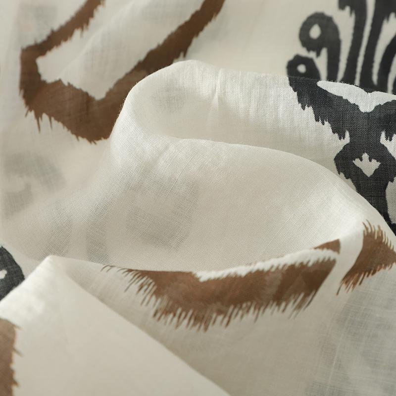 DIMANAF 2025 Новые Женские Топы Рубашки Футболки Однотонные Повседневные Свободные Блузки Осень Принт Хлопок Длинный Рукав