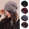 Windproof Knitted Hat Warm Skullies Beanies Caps Winter Ear Protection Cap for Men Women