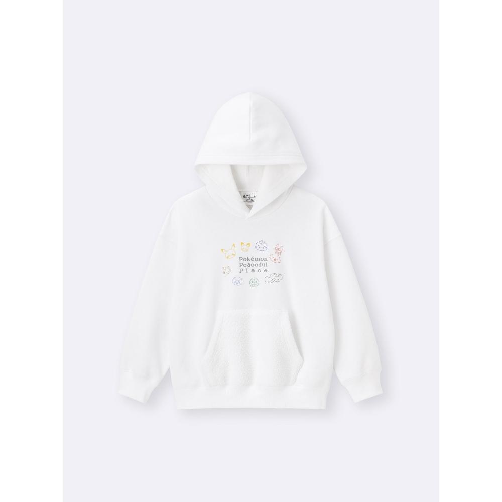 GU by Uniqlo Детская толстовка с капюшоном и карманом