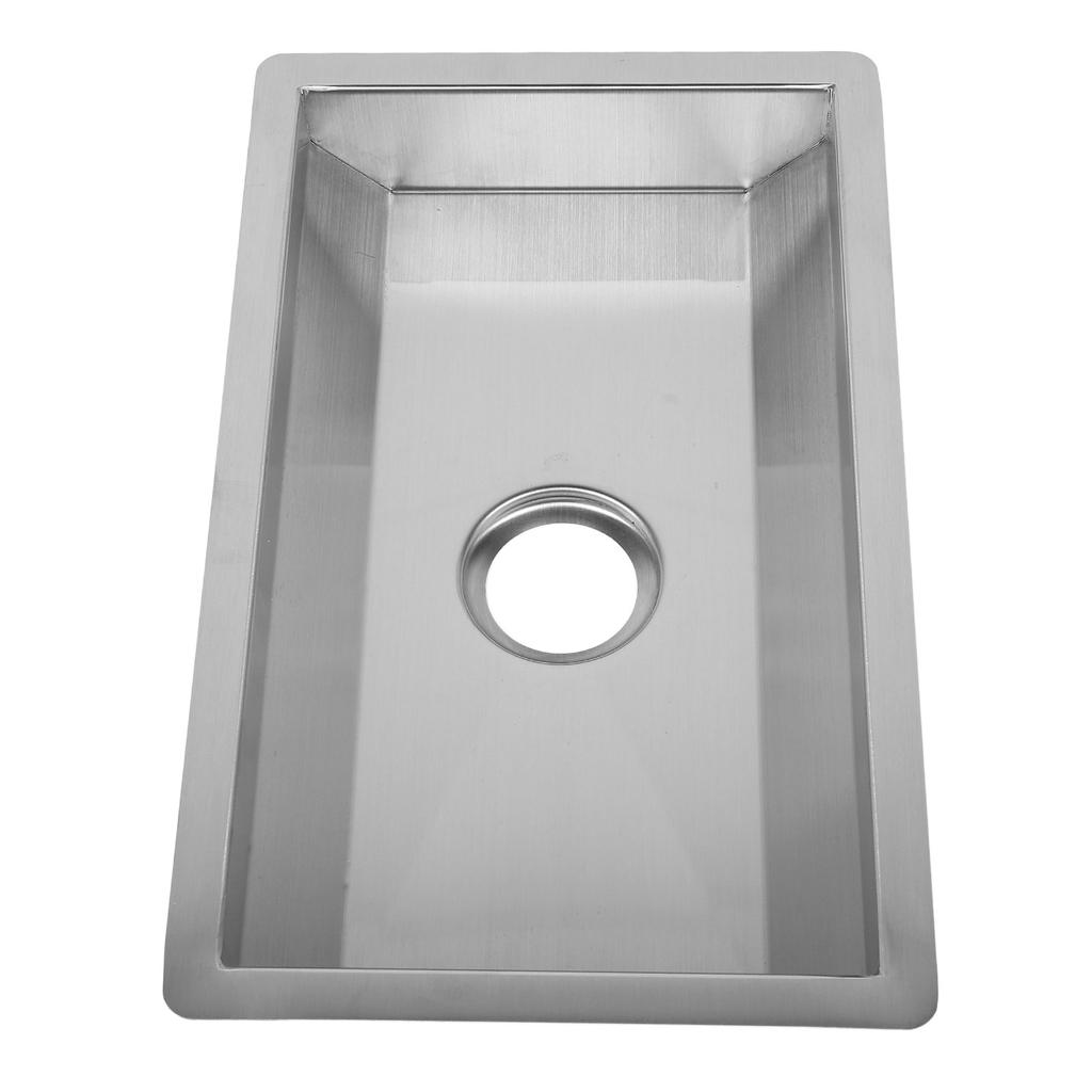 Кухонная мойка с поддоном для слива воды из нержавеющей стали Маленькая барная мойка Рабочая станция Раковина для столешницы Квартира