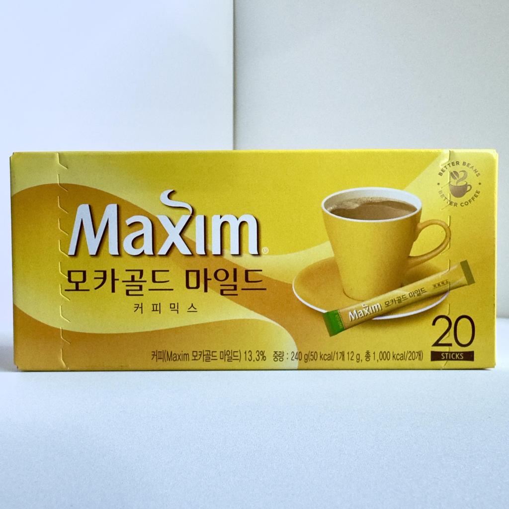 Maxim Мокко Gold MILD 20 стиков 240г/Корейский кофейный микс