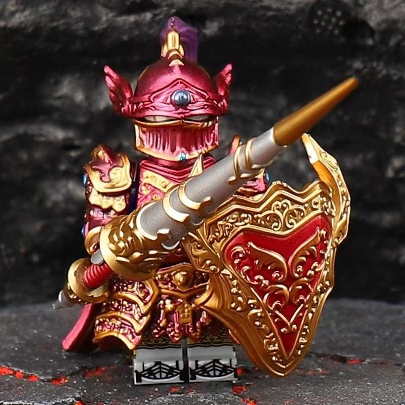 Lich King Medieval Round Table Knights Building Block Anime Sir Kay/Gaheris Bricks Action Figure Collection Model Toy Gifts