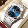 Watches For Men Classic Quartz Watches Business Stainless Steel Calendar Display Waterproof Mens Watch