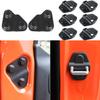 8Pcs ABS Car Door Screw Protection Cover Trim Sticker for Jeep Wrangler JL JT 2018    2022 2023 Styling