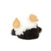 INJOI Plush Animal, Natural Alpaca Fur, Rare, Fluffy, Handmade, Cute, Perfect Gift for Anniversaries and Special Occasions (Penguin, 22cm, Black,