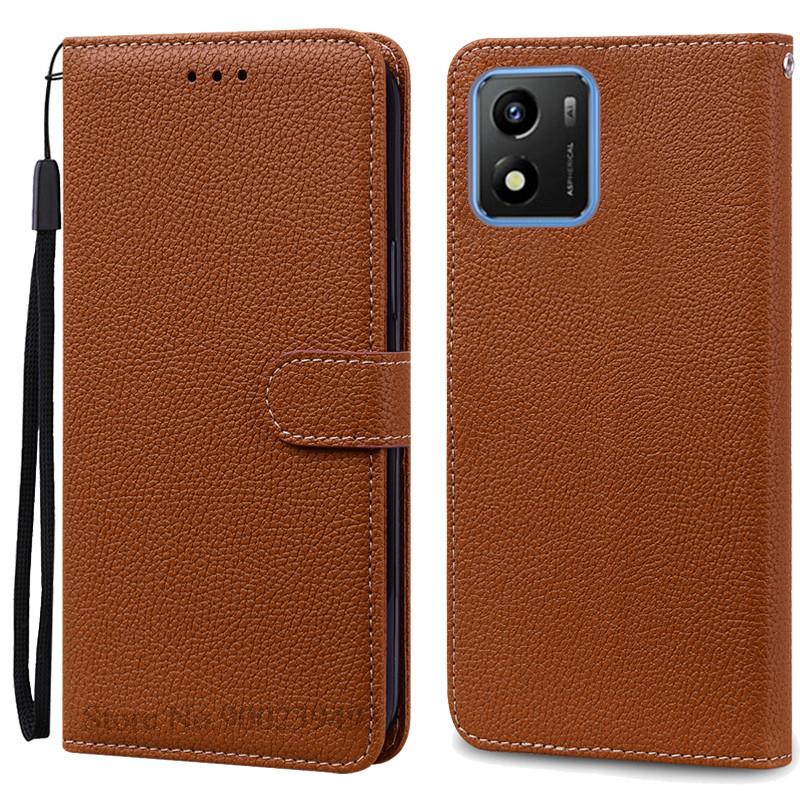 Для чехла Vivo Y01 Vivo Y15A Y15S Кожаный чехол-книжка с кошельком Чехол для телефона для Vivo Y01 Y 01 V2166 V2120 V2147 V2134 Обложка Fundas