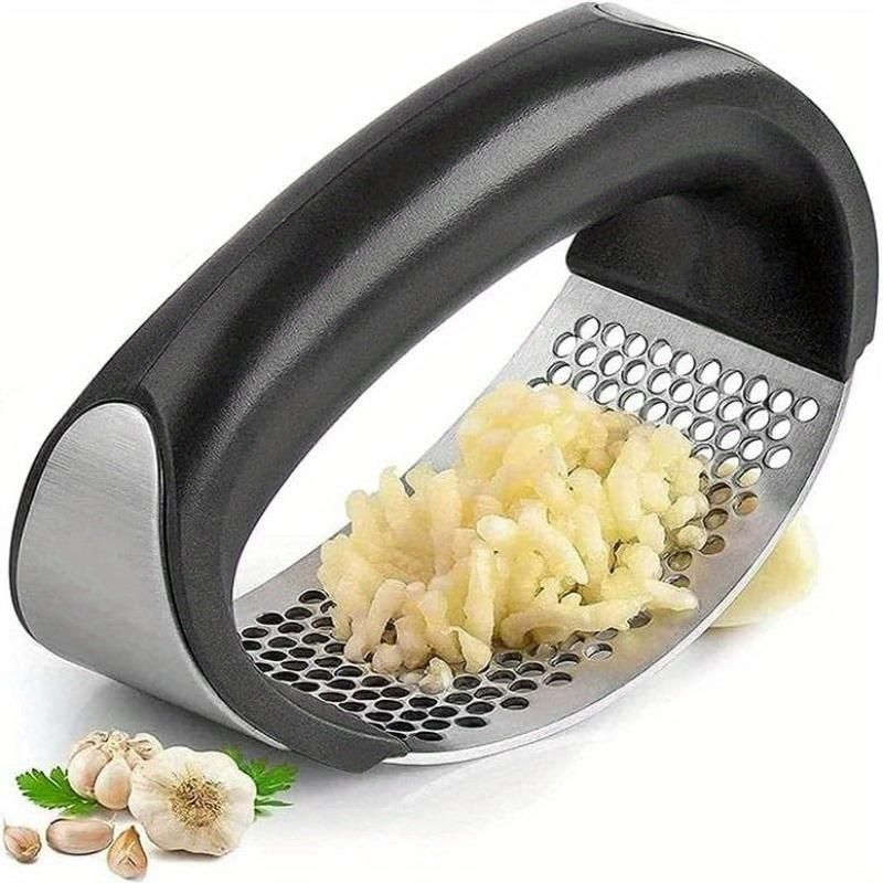 Stainless Steel Garlic Press, Thickened Garlic Clip, Household Garlic Masher, Mashed Garlic, Magic Tool, Garlic Mortar, Kitchen