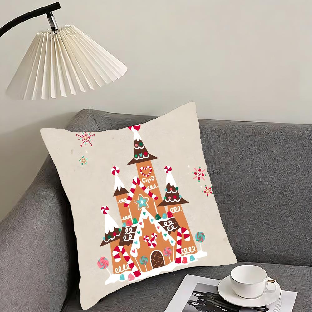 Cookie Run Kingdom Наволочка на подушку Gingerbrave Двусторонняя плюшевая наволочка – Для машины, дивана, спальни, идеально в качестве подарка.