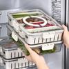 Kitchen Double-layer Crisper Box Drain Basket Bowl Washing Storage Box Lock Design Fruit Drainer Vegetable Cleaning