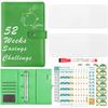Loose Leaf Envelope Challenge Binder 52 Weeks Savings Tracking Sheets  Cash Envelopes