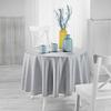 Round Tablecloth - LA MAISON D'AMELIE - DOCKS GREY - 180 Cm - Polyester - Washable