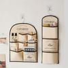 1pc Hanging Storage Bag With Pockets, Over The Door Hanging Bag, Wall Mounted Storage Rack Behind The Door