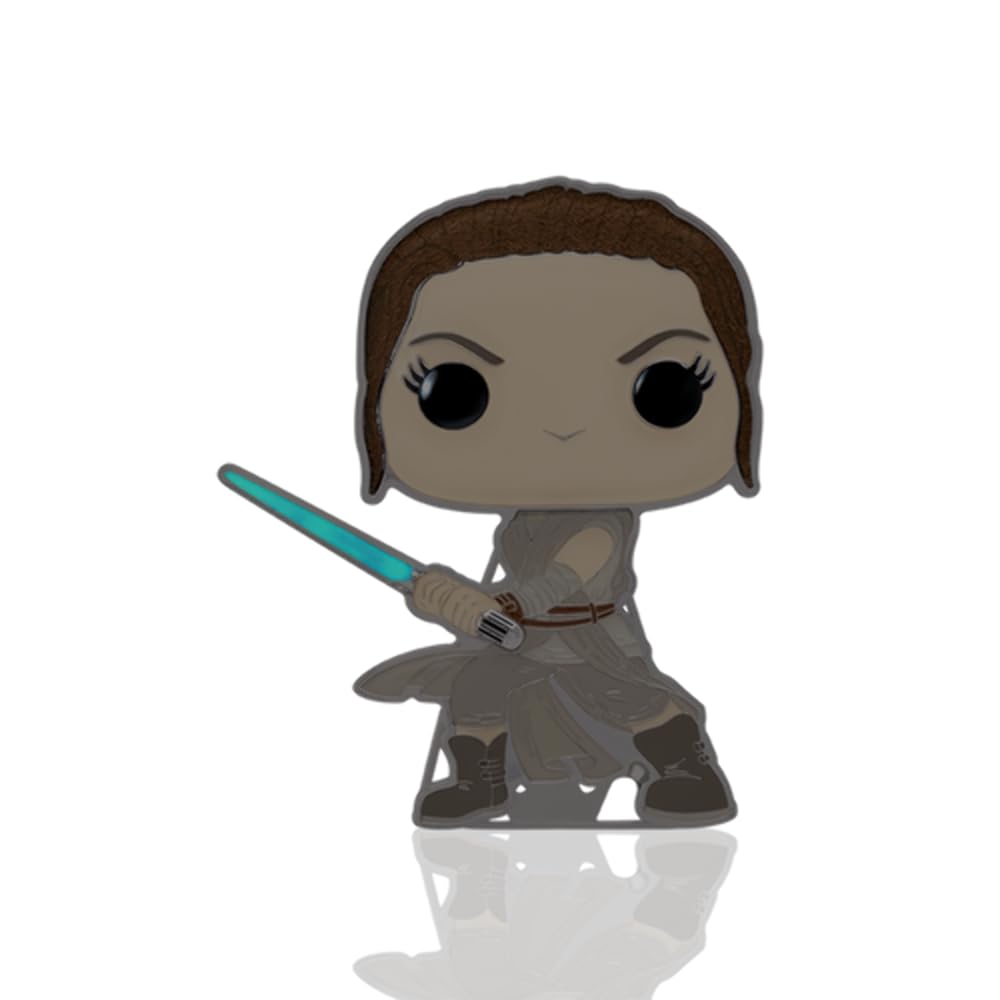 Funko Sized Pin Funko Pop Pin StarWars Star Wars Rey Figure Pop!