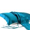 100% Mulberry Silk Pillowcase, 16 Momme – Ideal for Travel and Business, Simple Tie-On Design