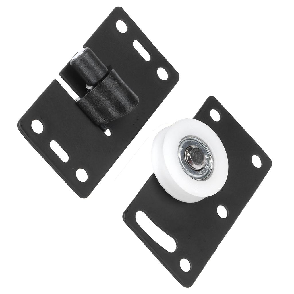 Комплект колес для раздвижных дверей, холоднокатаная стальная дверная фурнитура для шкафа, гардероба