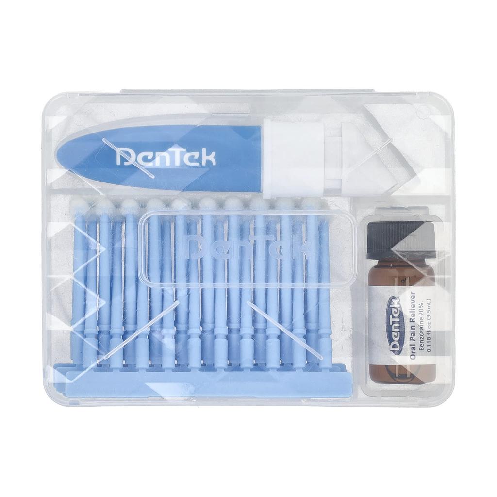 DenTek Мгновенное облегчение боли, максимальная сила, чистая мята, 1 комплект