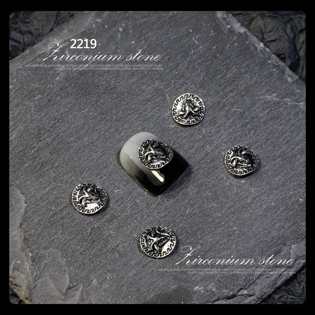 12шт. Орнамент для ногтей. Крестик. Металлический орнамент «сделай сам».