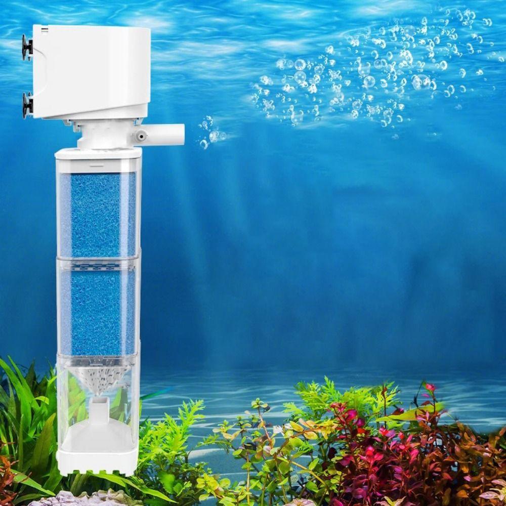 Mute Water Purification Plastic Oxygenation Pump Multifunction Suction Toilet  Aquarium