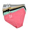Woman Plus Size Panties Cotton Underwear Mid-Rise Briefs Set Soft Underpants Ladies Lingerie 6 Pcs