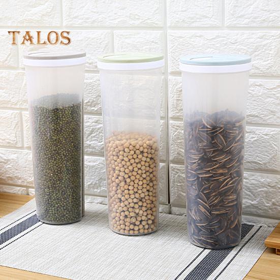 Tall Clear Spaghetti Pasta Container Storage Jar with Lid BPA Free Large Capacity Transparent Design Airtight Leakproof Spaghetti Keeper