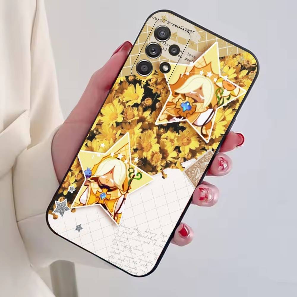 Чехол для телефона Game C-Cookie R-Run Kingdom для Samsung S25, S24, S21, S22, S23, S30, Ultra, S20, Plus, Fe, Lite, Note, 10, Черный