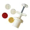 New Year Round Moon Cake Mold MidAutumn Festival Mooncake Makers Cookie Stamps Hand Pressure Mooncake Baking Tool