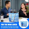 Beach Wine Tote Bag Wine Cooler Bag Leakproof Insulated Purse Carrier Portable Detachable Liner Wine Cooler Bag for Travel