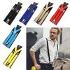 Y Back Style Men Women Leather Unisex Suspenders Elastic Adjustable Straps Suspenders Braces