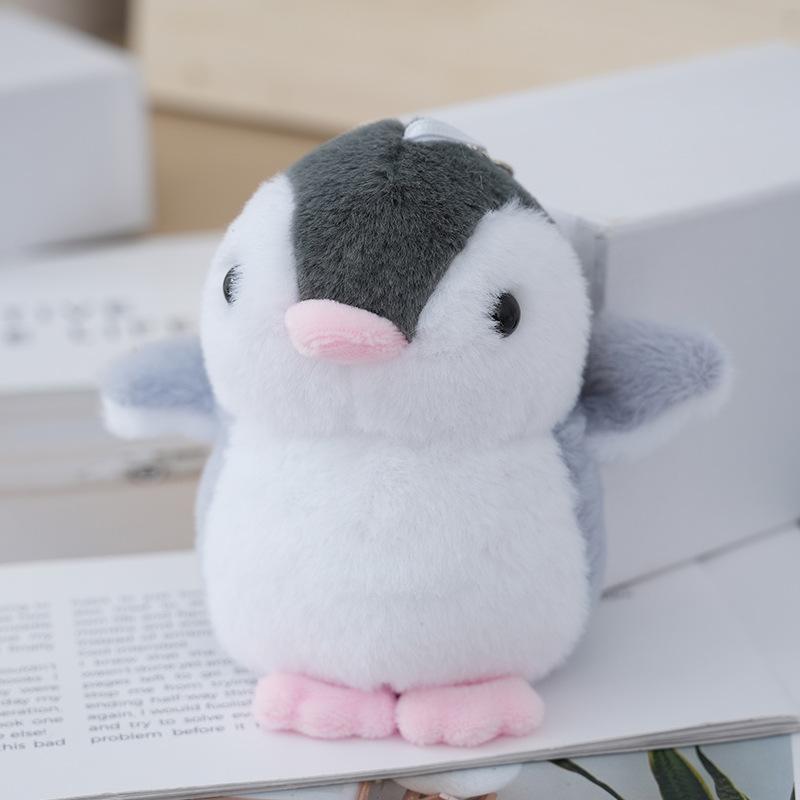 Penguin Plush Keychain Adorable Stuffed Animal Highquality Fluffy Toy Decoration For