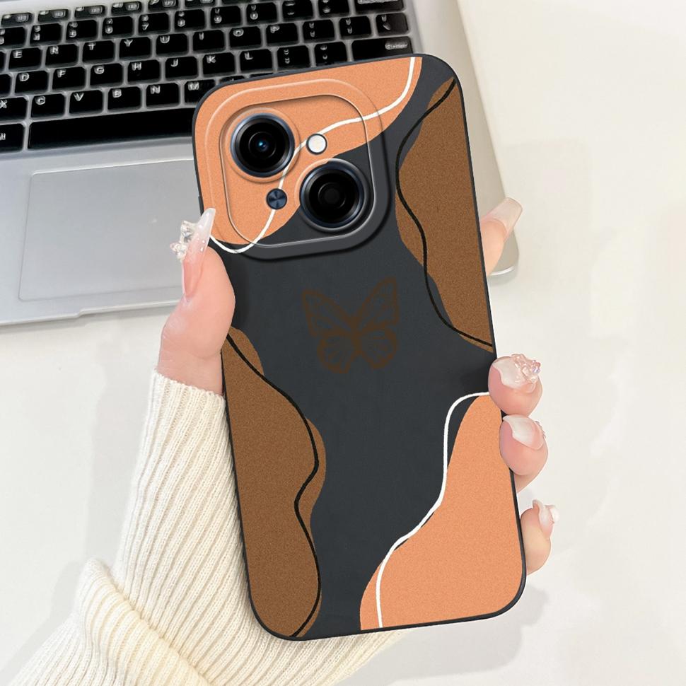 Чехол для Tecno Spark Go 1 Go1 Милый Мультяшный Чехол Мягкий Силикон Fundas Чехол для Телефона Для Tecno SparkGo Spark Go 2025 Задняя Крышка Capa