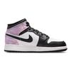 Детские кроссовки Air Jordan 1 Mid SE GS Zen Master White Black Amethyst-Wave DM6216-001