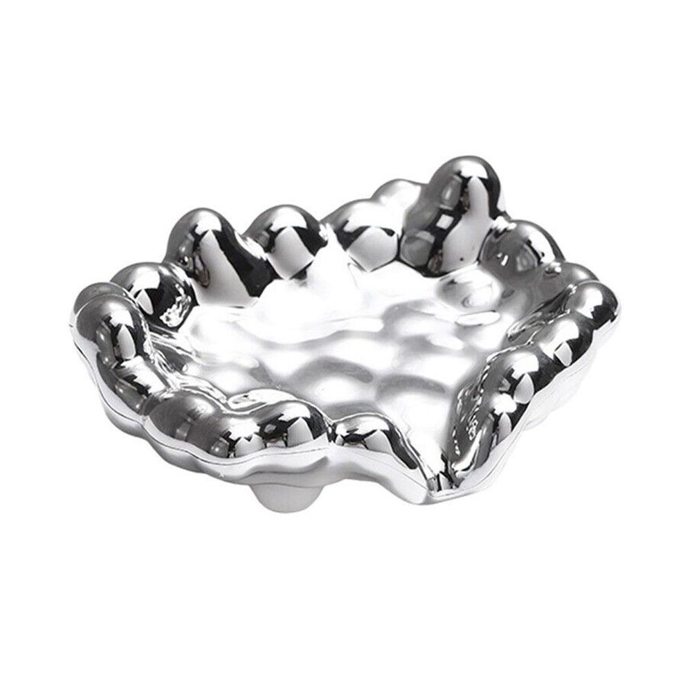 Золотая/серебряная мыльница, наклонная дизайнерская мыльница, высококачественный держатель для мыла