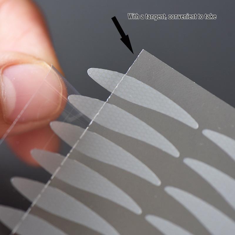 Большой матовый сетчатый скотч для век в форме капли воды для нависших век – Высокая адгезия и лифтинг-эффект