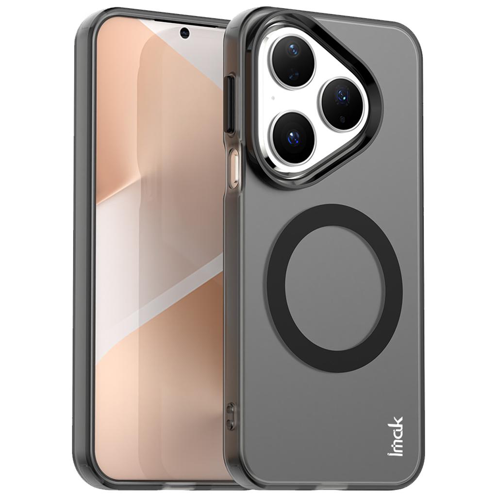 Чехол для Huawei Pura 80, совместимый с MagSafe, защитная задняя крышка для телефона из ПК+ТПУ