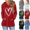 Women's Fashionable Casual Long-Sleeved Hooded Sweatshirt