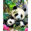 5D DIY Cute Panda Diamond Stick Drill Diy Kit Full Drill Home Decoration