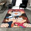 Gravity Falls Rug Floor Mat for Living Room or Bedroom Soft and Comfortable Carpet a Gift for Birthday and Holiday.NFF0928632