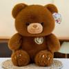 Плюшевая игрушка медведь милая мягкая детская для сна комфорт нагрудный значок идеальный подарок день рождения