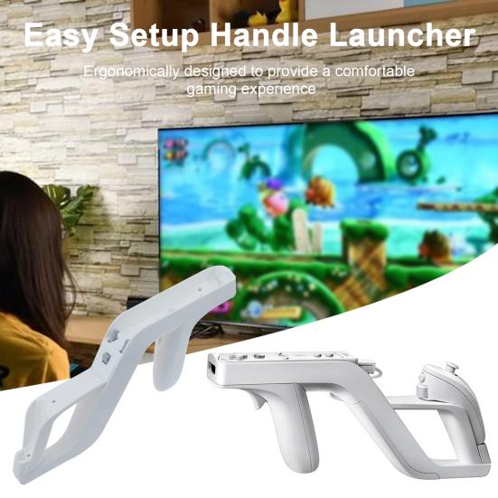 Эргономичный дизайн, ручка, световая пусковая установка, дистанционное управление, спортивная игровая насадка для WIImote для нунчаков