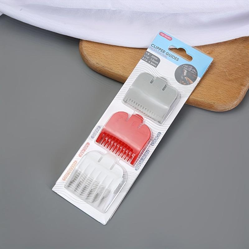 3pcs Set of Haircut Guide Combs, Salon Clipper Attachment Positioning Combs, Hair Styling Caliper Combs, Hairdressing Tool Accessories