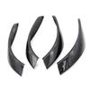 4X Carbon Fiber Interior Door Handle Cover Trim For 2013- BMW F30 320i 328i