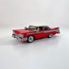 345 деталей MOC Технический Кристин-1958 Ярость Скорость Машины Строительные Блоки Игрушки Модульная Технология Настольное Украшение