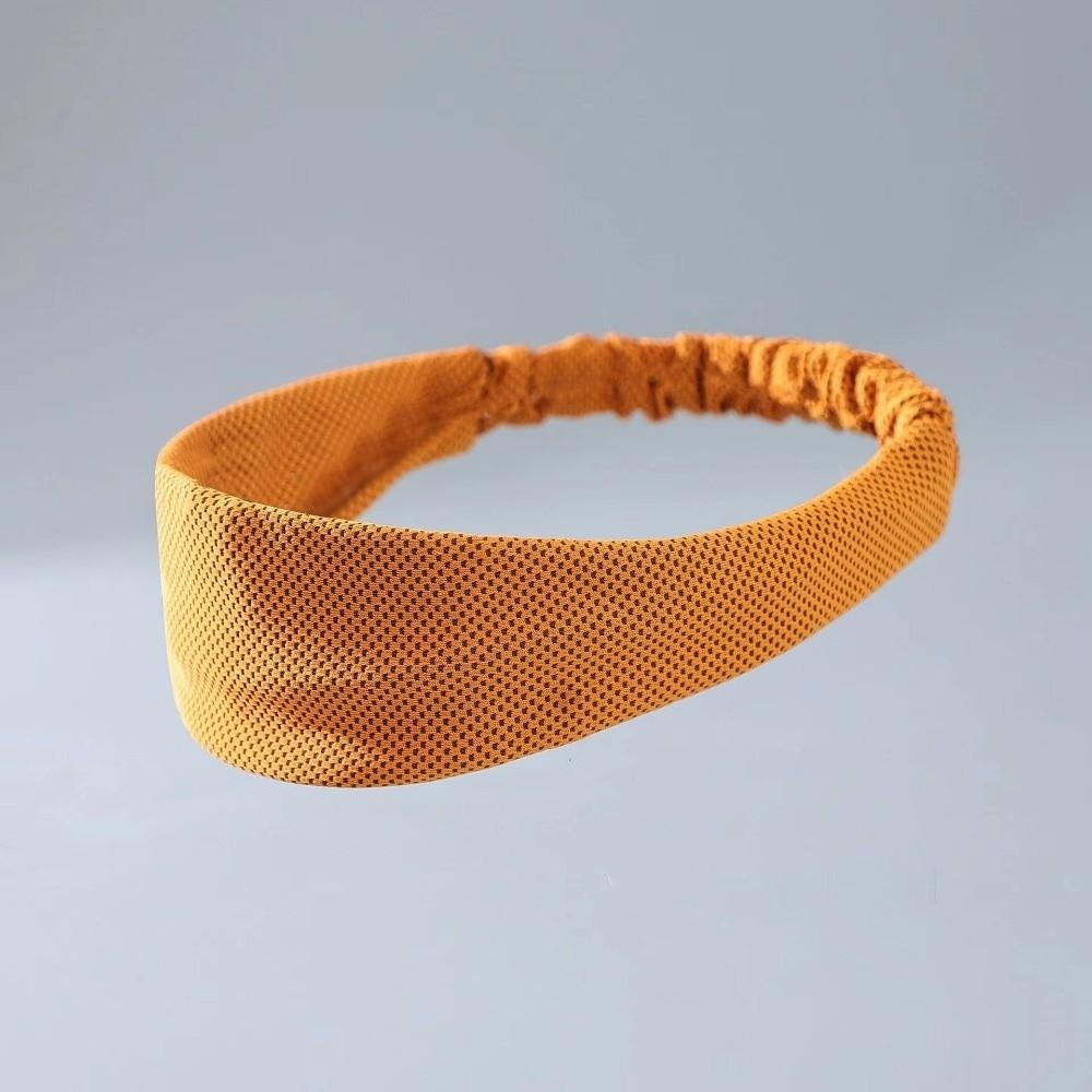 Quick Dry Sport Headband Breathable Fitness Sweatband Summer Cool Elastic Headband  Gym