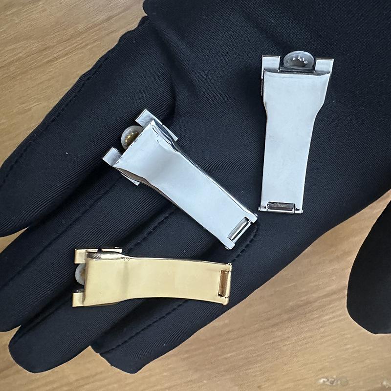 Запасная застежка для браслета Rolex Oyster Perpetual для мужских и женских часов - Складная застежка из нержавеющей стали, 16 мм.