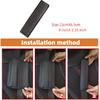 2PCS Car Seat Belt Cover, Soft Shoulder Strap Covers Harness Pads, Safety Leather Seatbelt Comfort Driving Cushion Protect Your Shoulder And Neck