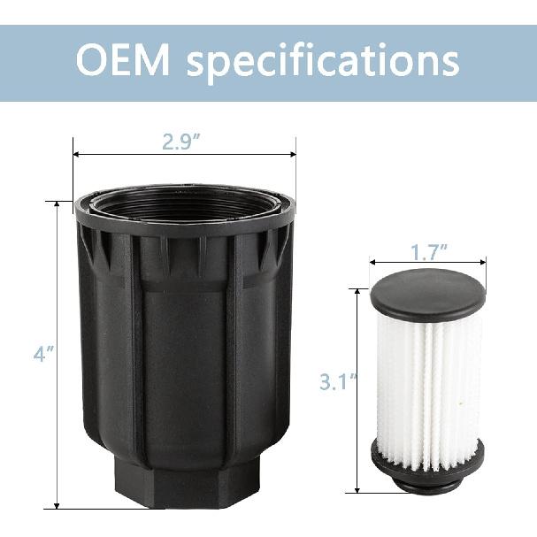 UF106 Kit Of Diesel Exhaust Fluid DEF Urea Filter Cross-Reference 4388378 2122909 1421089 A0001421089 1421089 A0001421089 PE17002 KIT UF106 U58/7 KIT