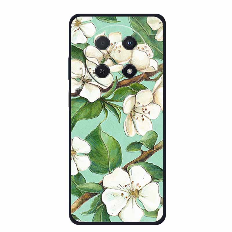 3D Тисненый Чехол Для Huawei Nova 14i Чехол Для Телефона Coque Цветы Силиконовый Мягкий Задний Чехол Для Huawei Nova 13i Y91 12i Чехол Funda Para
