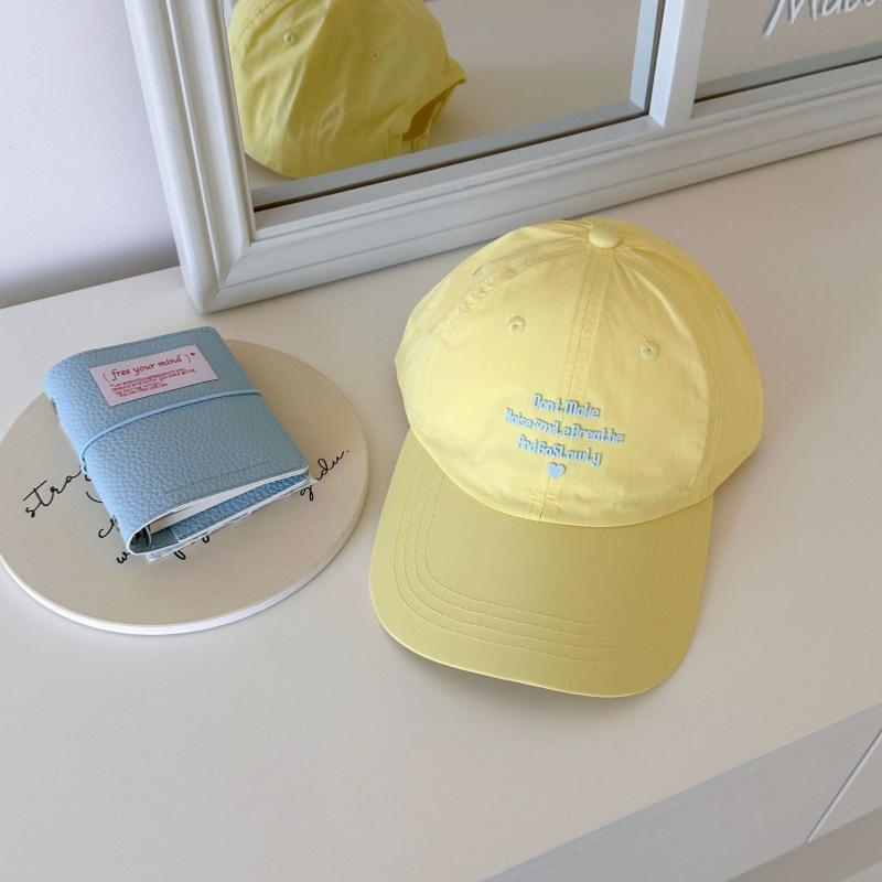 English Love Spring And Summer Hat Baseball Cap Outdoor Sports Quick Drying Breathable Men'S And Women'S Fashion Cap